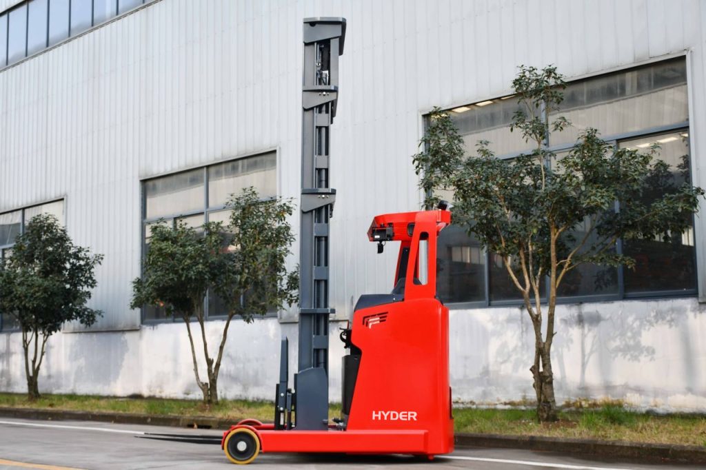 48V seated high mast reach truck forklift 