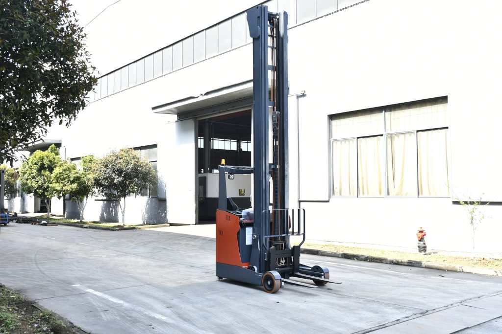 48V seated high mast reach truck forklift