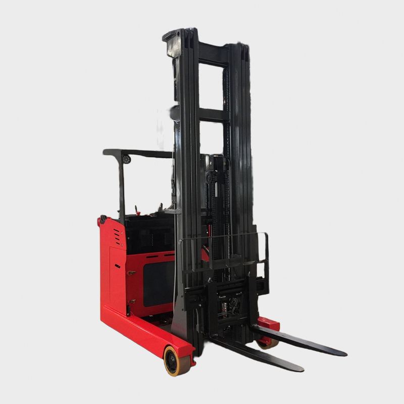 48V standing-on electric reach truck forklift