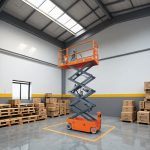 Full Electric Powered  Electric Scissor Lift Platform 6m 8m
