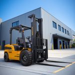 Hyder Heavy Duty Forklift Truck 4ton with Container Mast for Paper Rolls