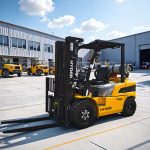 Hyder Duel Engine Forklifts Gasoline Propane Forklifts 2500KG