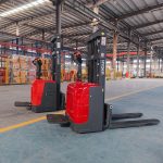 HTB 15F Ride-on  Self Propelled  Electric Pallet Stackers