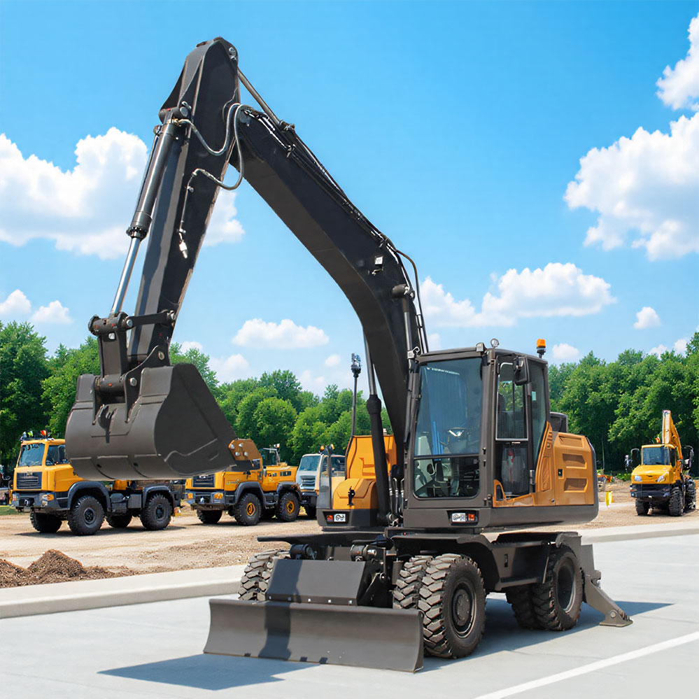 JH9180 Wheel Excavators
