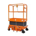 Compact & Powerful Mini Scissor Lifts for Indoor Workspaces