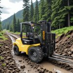 Hyder 2WD Rough Terrain Forklift Truck 3ton 2.5TON