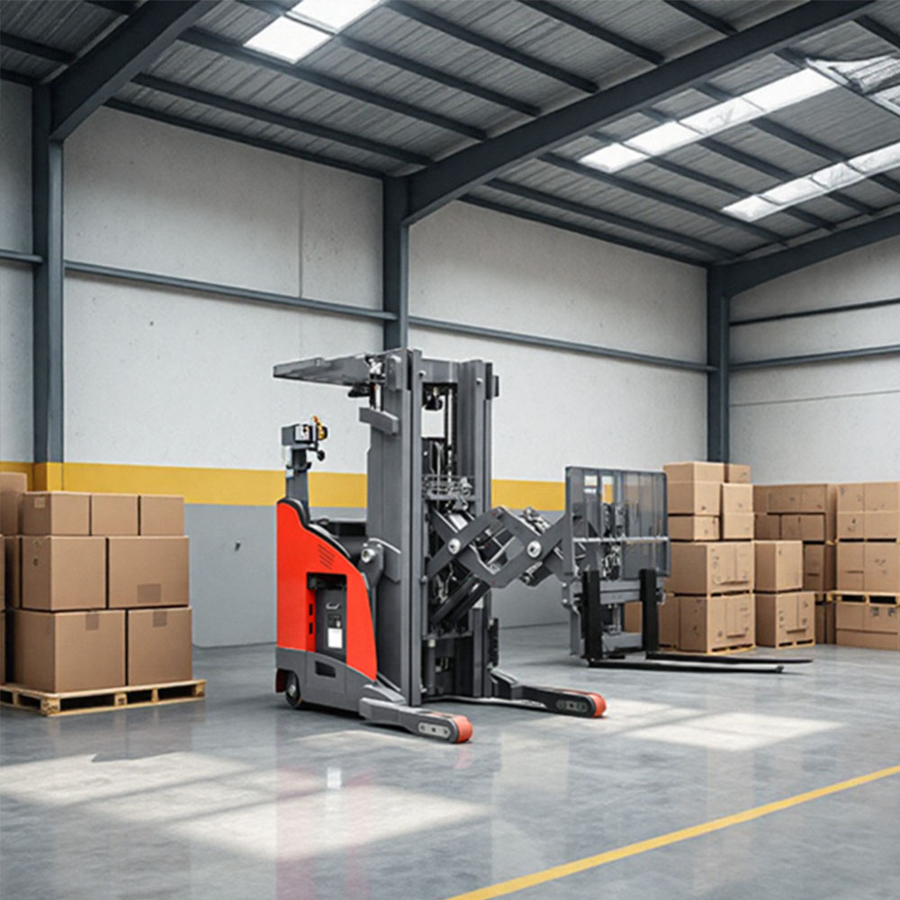 scissor reach forklift