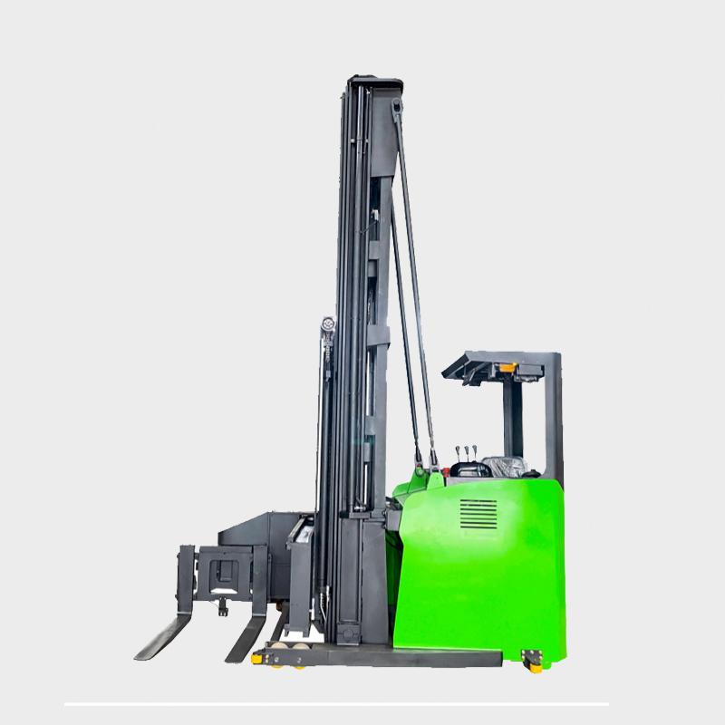 Seated 3 way narrow aisle forklift stacker1.5t