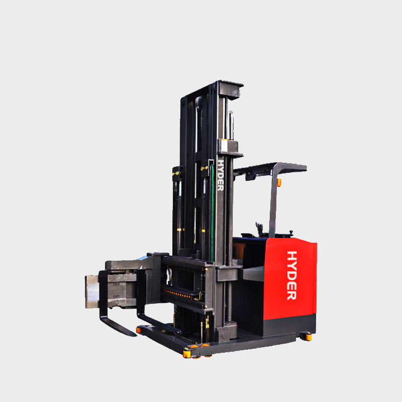 Stand-on 3-way narrow aisle forklift 1.5ton