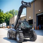 Hyder 4ton 7m Telehandler for Heavy Construction Lifting T4007