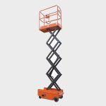 Hyder Mini All Electric Scissor Work Platform 300kgs Rated Capacity 3m-4.8m Max Platform Height