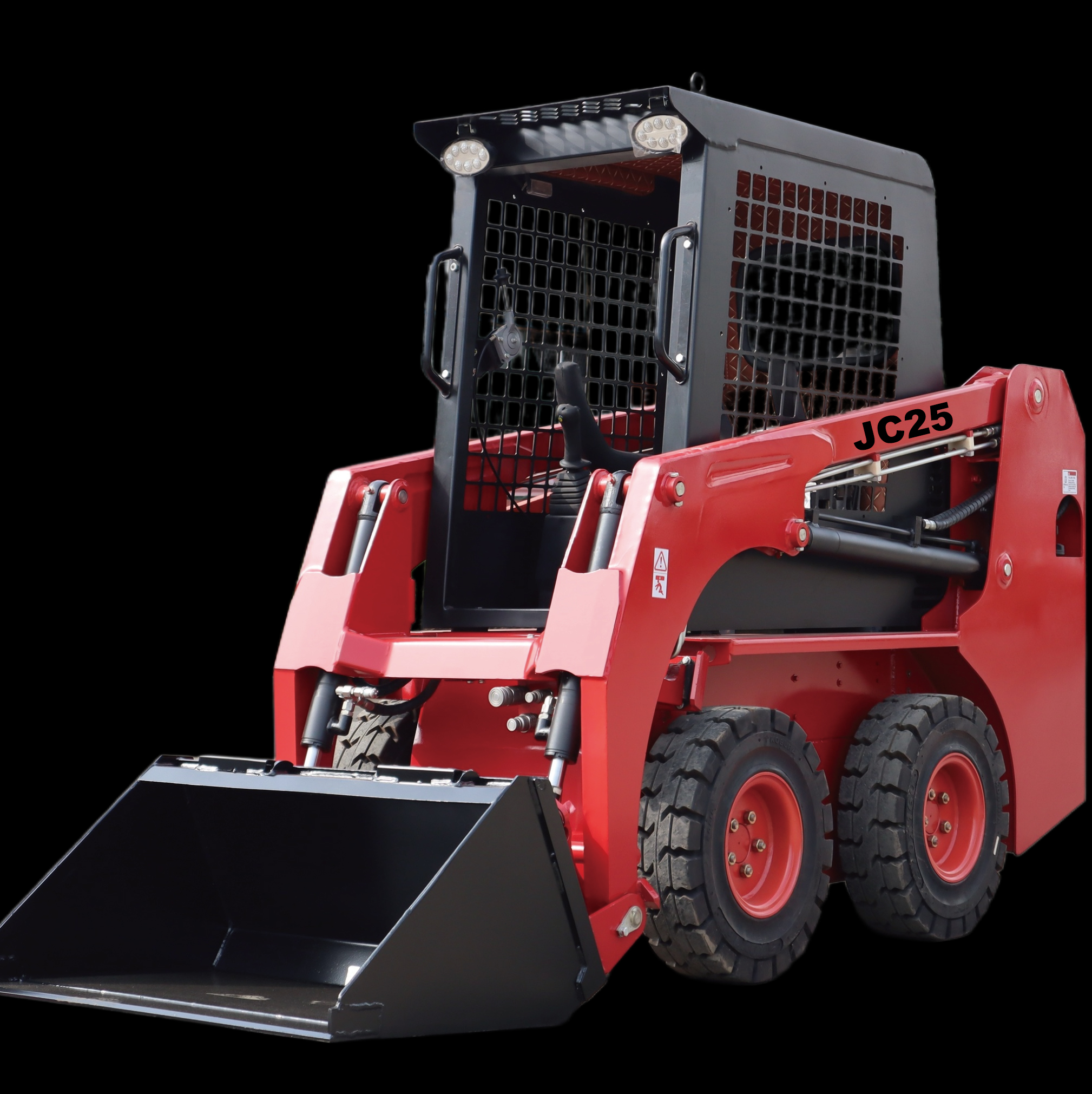Wheel type skid steer loader JC25