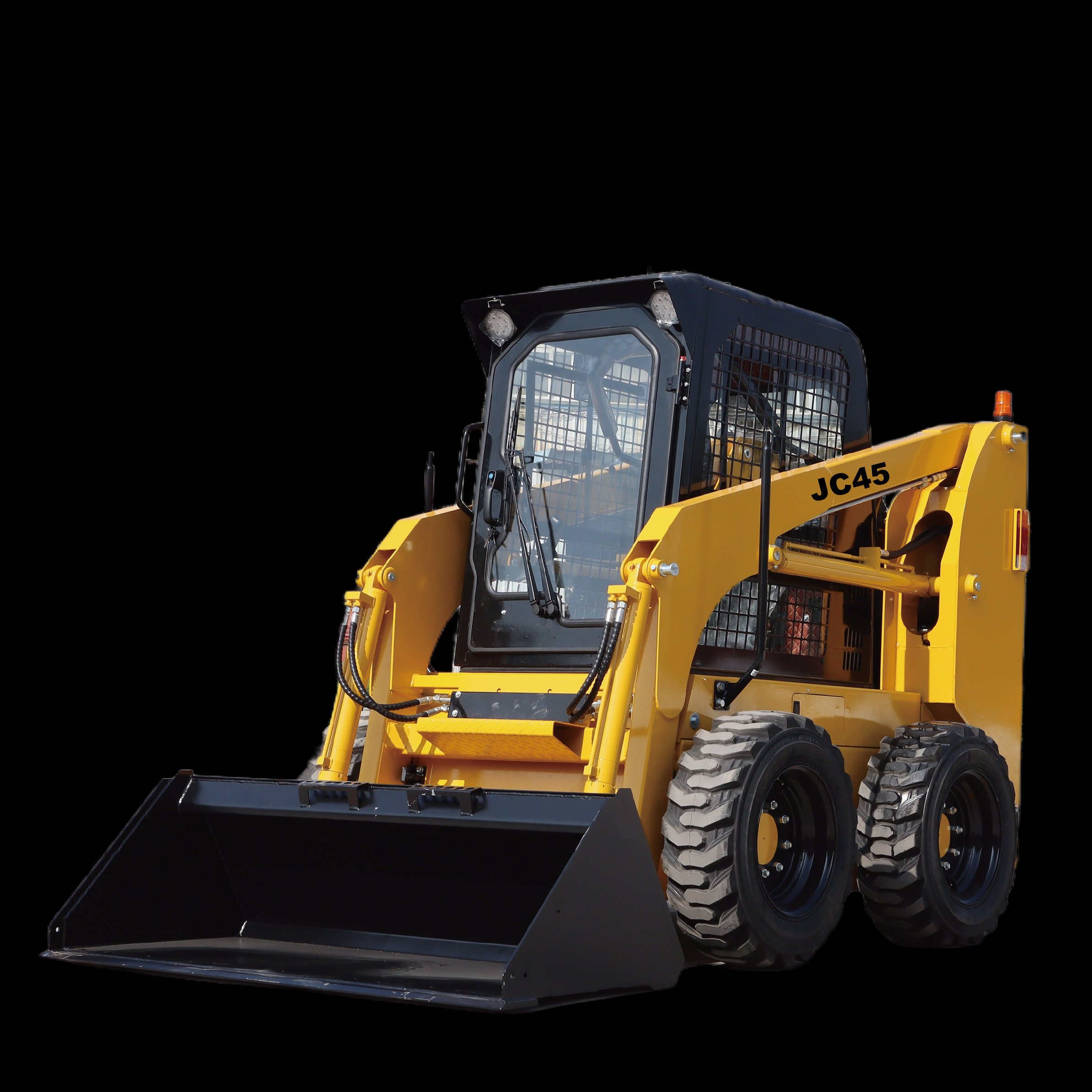 Wheel type skid steer loader JC45