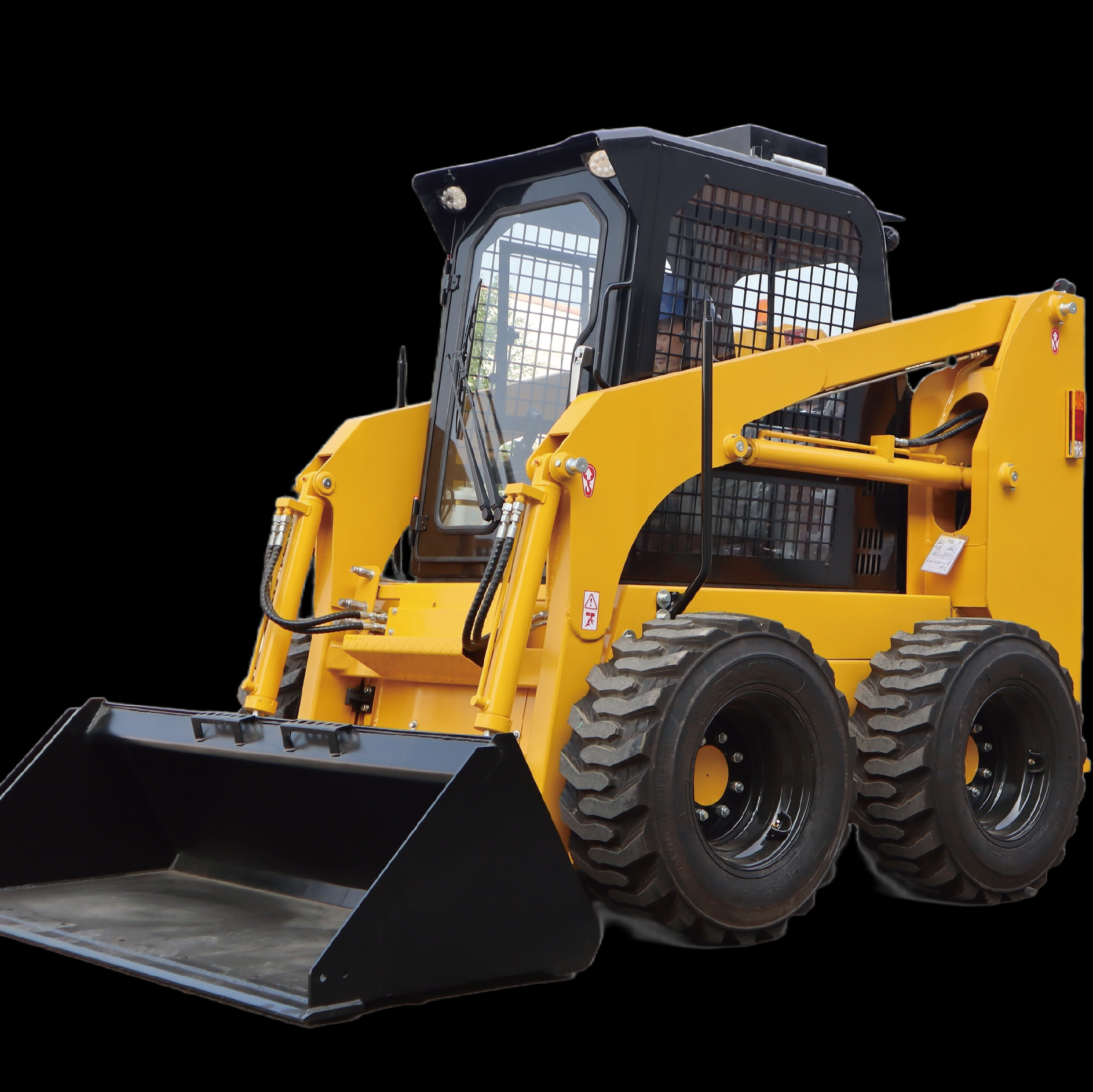 Wheel type skid steer loader JC60