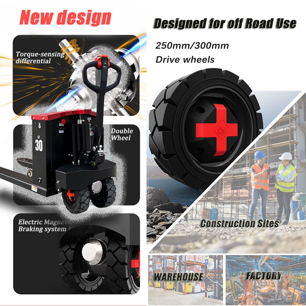 Rough terrain pallet trucks 3ton 5ton