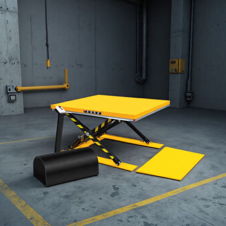 Low-Profile Electric Hydraulic Lift Platforms 1000kg 2000kg - Hyder ...